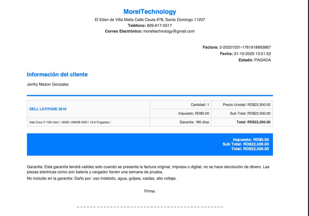 NovusBill Financial Dashboard